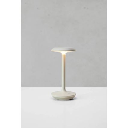 Markslöjd 108917 - LED šviesos reguliavimas lauko įkraunamas Stalinis šviestuvas PETIT LED/2W/1800 mAh 2200/2700/3000K IP44 pilka