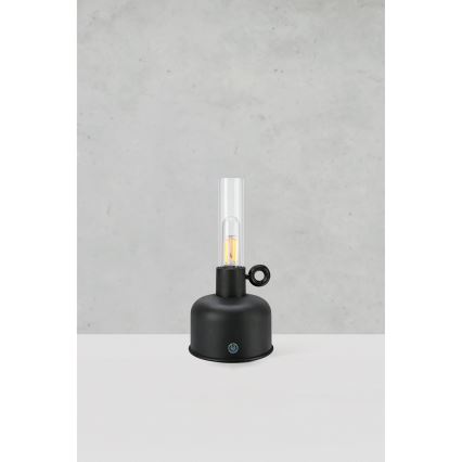 Markslöjd 108919 - LED šviesos reguliavimas lauko įkraunamas Stalinis šviestuvas ASTRID LED/2W/1200 mAh IP44 juoda