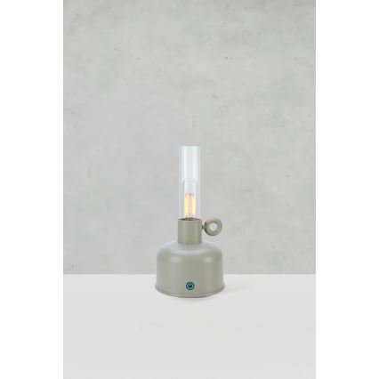 Markslöjd 108921 - LED šviesos reguliavimas lauko įkraunamas Stalinis šviestuvas ASTRID LED/2W/1200 mAh IP44 pilka