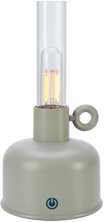 Markslöjd 108921 - LED šviesos reguliavimas lauko įkraunamas Stalinis šviestuvas ASTRID LED/2W/1200 mAh IP44 pilka