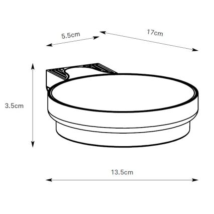 Markslöjd 108952 - reguliuojamas LED saulės sieninis šviestuvas FRAME LED/2W/3,7V 4000 mAh IP44 juodas