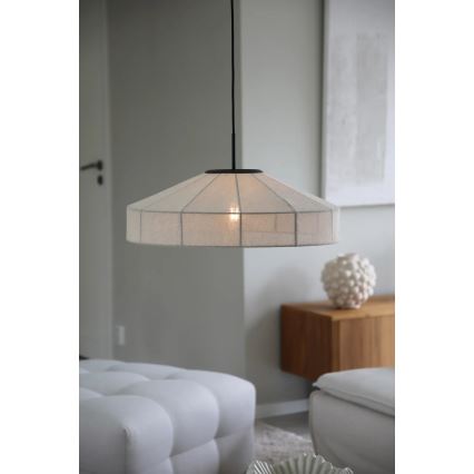Markslöjd 108955 - Pakabinamas šviestuvas ant laido ALIA 1xE27/60W/230V lininė/juoda