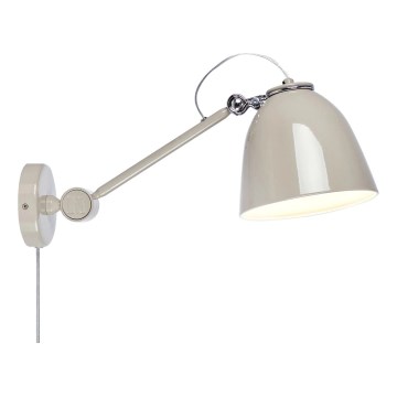 Markslöjd 108964 - Sieninis šviestuvas TILT 1xE27/60W/230V pilkas