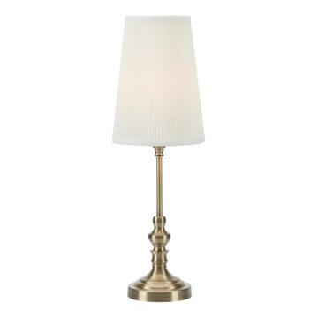 Markslöjd 108969 - Stalinis šviestuvas NOBLE 1xE14/40W/230V 56 cm baltas/žalvaris