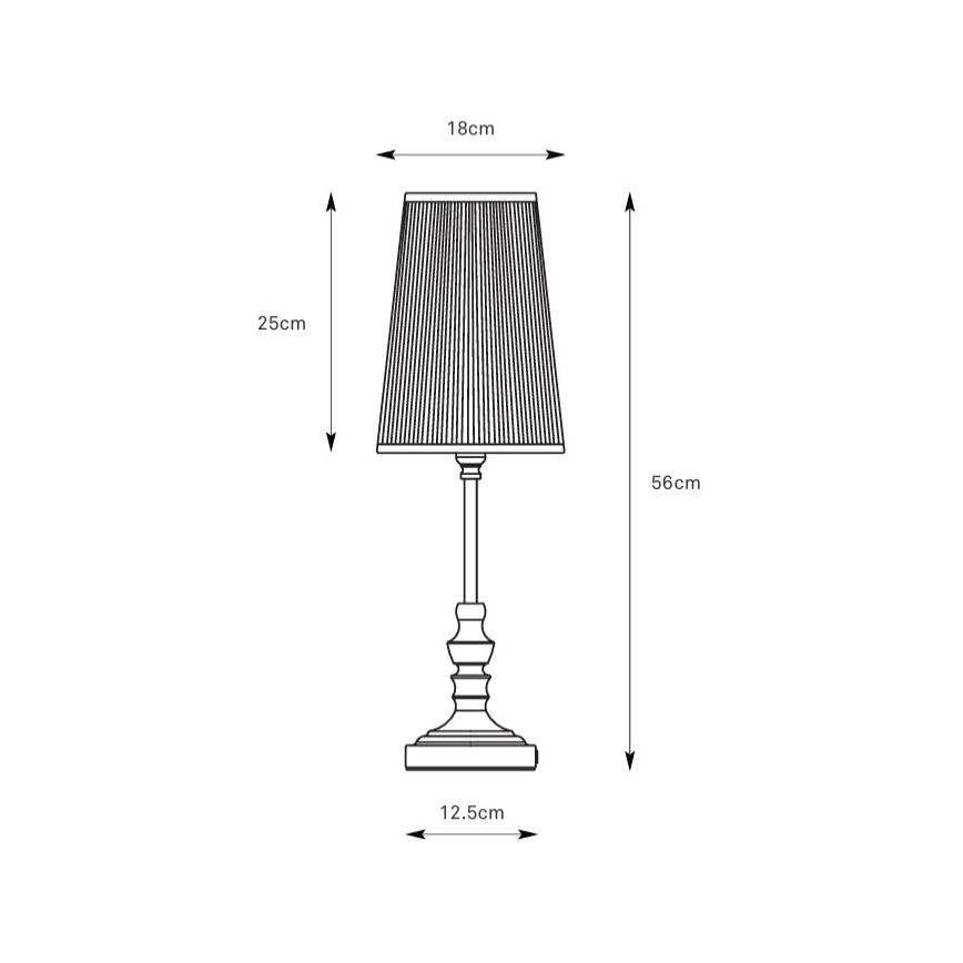 Markslöjd 108969 - Stalinis šviestuvas NOBLE 1xE14/40W/230V 56 cm baltas/žalvaris