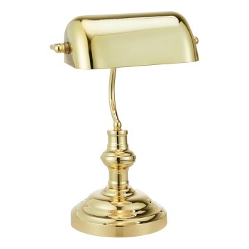 Markslöjd 108977 - Stalinė lempa BANKERS 1xE14/40W/230V auksinė