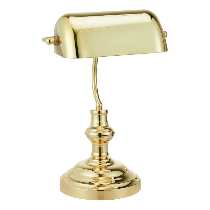 Markslöjd 108977 - Stalinė lempa BANKERS 1xE14/40W/230V auksinė
