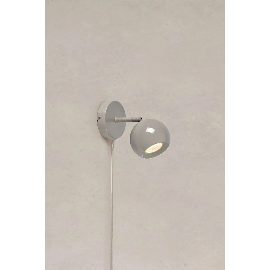 Markslöjd 108983 - Sieninis taškinis šviestuvas POP 1xGU10/7W/230V pilkas