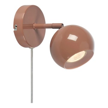 Markslöjd 108984 - Sieninis taškinis šviestuvas POP 1xGU10/7W/230V rudas
