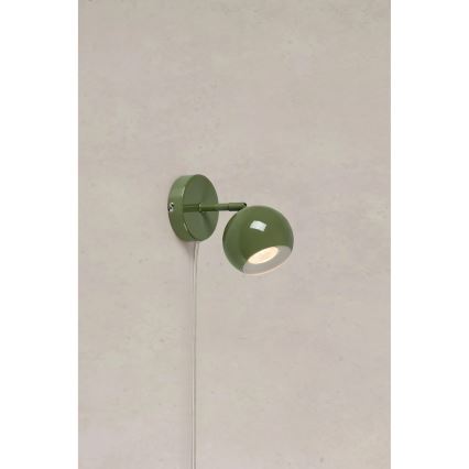 Markslöjd 108985 - Sieninis taškinis šviestuvas POP 1xGU10/7W/230V žalias