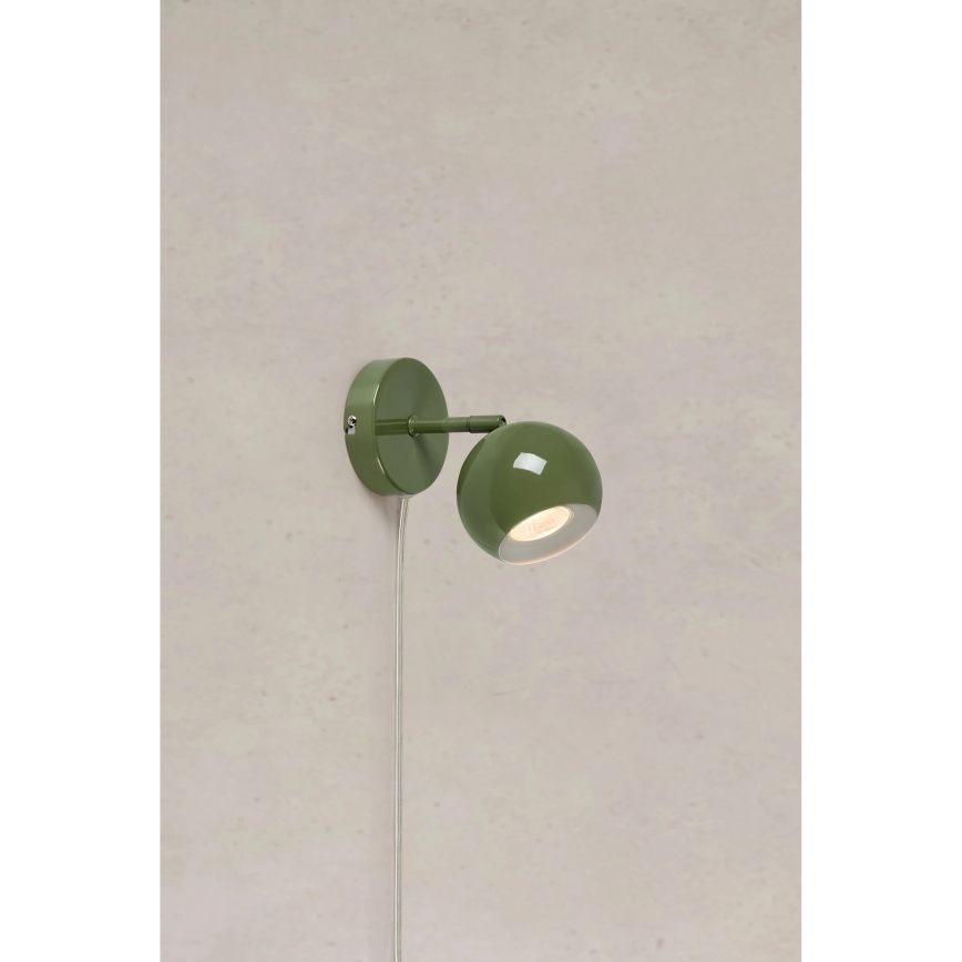 Markslöjd 108985 - Sieninis taškinis šviestuvas POP 1xGU10/7W/230V žalias