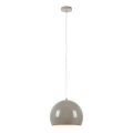Markslöjd 108986 - POP pakabinamas šviestuvas su laidu 1xE27/40W/230V, skersmuo 28 cm, pilkas