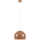 Markslöjd 108987 - pakabinamas šviestuvas POP ant laido, 1xE27/40W/230V, skersmuo 28 cm, rudos spalvos