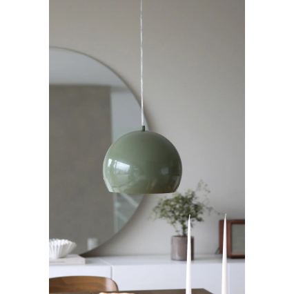 Markslöjd 108988 - Pakabinamas šviestuvas POP su laidu 1xE27/40W/230V, skersmuo 28 cm, žalias