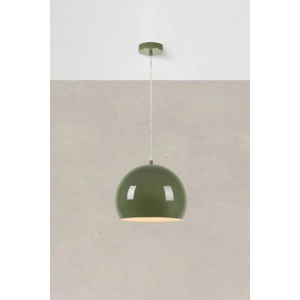 Markslöjd 108988 - Pakabinamas šviestuvas POP su laidu 1xE27/40W/230V, skersmuo 28 cm, žalias