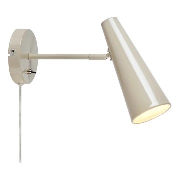 Markslöjd 108992 - Sieninis šviestuvas PEAK 1xE14/40W/230V pilkas