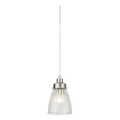 Markslöjd 109009 - Pakabinamas šviestuvas su laidu BELLIS 1xE14/40W/230V matinis chromas