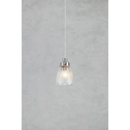 Markslöjd 109009 - Pakabinamas šviestuvas su laidu BELLIS 1xE14/40W/230V matinis chromas
