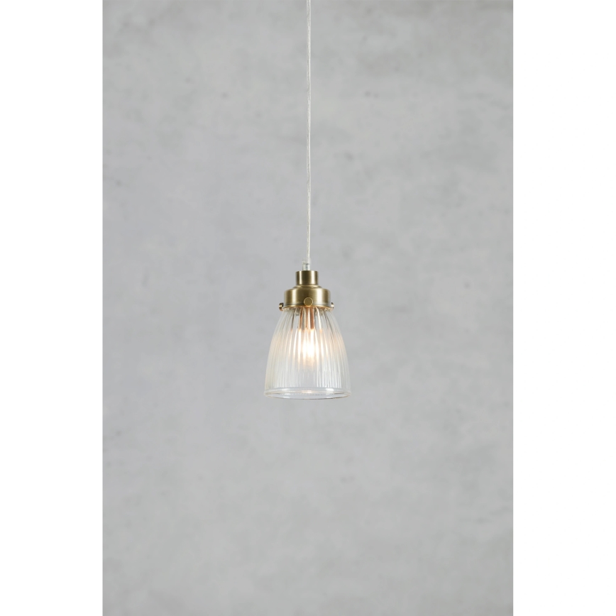 Markslöjd 109010 - Pakabinamas šviestuvas ant laido BELLIS 1xE14/40W/230V žalvarinis