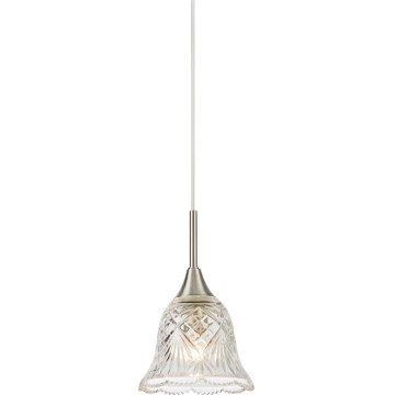 Markslöjd 109012 - liustra ant laido LUNA 1xE14/40W/230V matinio chromo apdaila