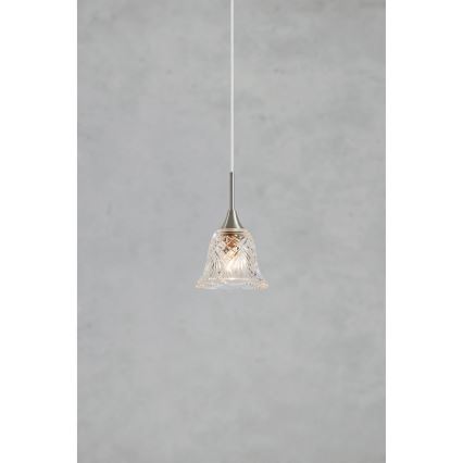 Markslöjd 109012 - liustra ant laido LUNA 1xE14/40W/230V matinio chromo apdaila