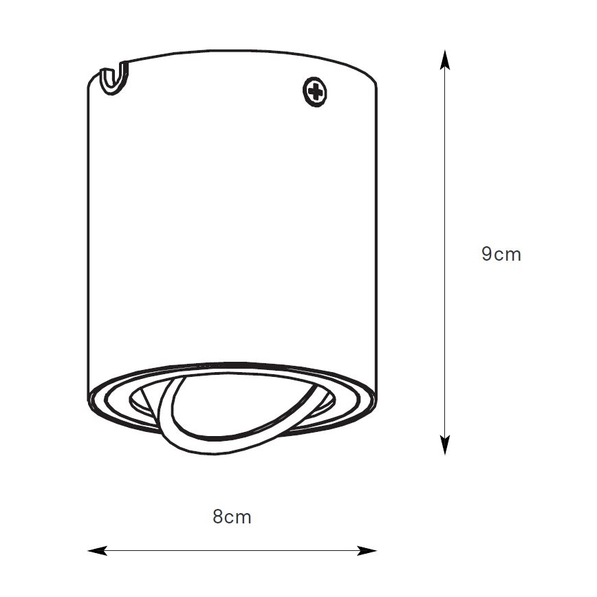 Markslöjd 109020 - dimeriuojamas LED taškinis šviestuvas DIRETTO LED/5W/230V CRI 90 baltas