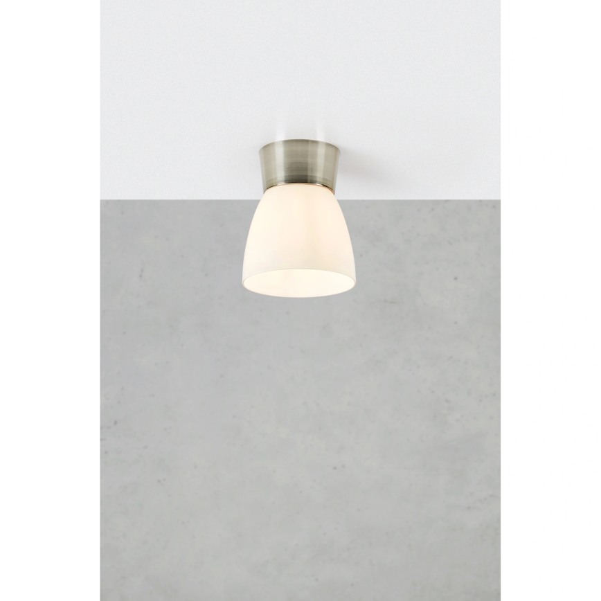 Markslöjd 109026 - Vonios lubų šviestuvas NERJA 1xE27/40W/230V IP44 matinis chromas
