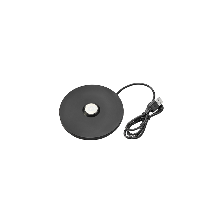 Markslöjd 109127 - LED reguliuojamo ryškumo įkraunama, lietimu valdoma stalinė lempa CELIA 1xE14/2W/2000 mAh žalvaris