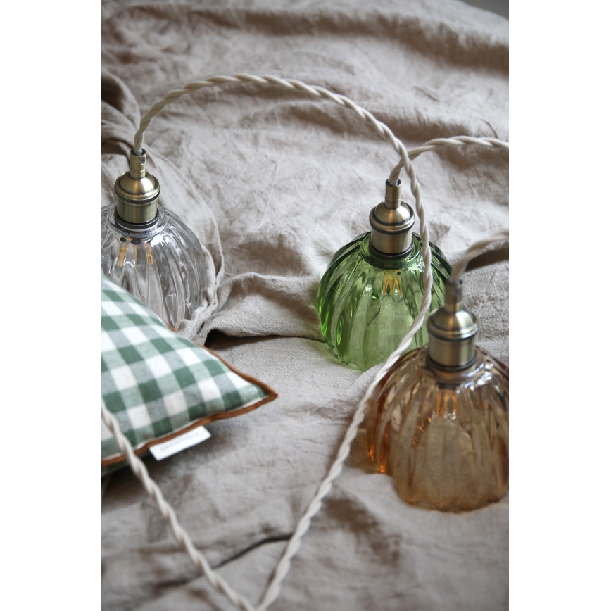 Markslöjd 109136 - Pakabinamas šviestuvas ant laido GOTA 1xE14/40W/230V žalvaris/skaidrus