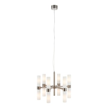 Markslöjd 109154 - Pakabinama liustra ELARA 12xE14/40W/230V skersmuo 60 cm matinis chromas