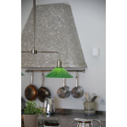 Markslöjd 109161 - VELA šviestuvas ant strypo 2xE27/60W/230V žalias/žalvarinis