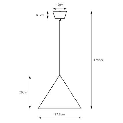 Markslöjd 109162 - Pakabinamas šviestuvas ant laido TIP 1xE27/60W/230V pilkas