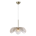 Markslöjd 109169 - Pakabinamas šviestuvas ant laido STYRKA 1xE27/40W/230V, skersmuo 63 cm, smėlinis