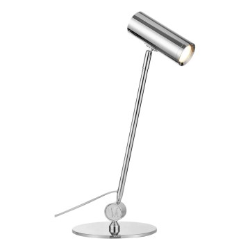 Markslöjd 109184 - reguliuojamas LED stalinis šviestuvas ARLO LED/4,9W/230V blizgus chromas