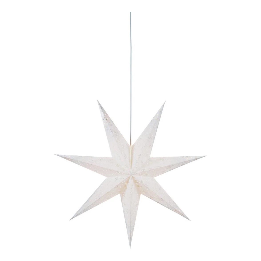 Markslöjd 700115 - Kalėdų dekoracija ARATORP 1xE14/25W/230V 75 cm balta