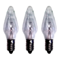 Markslöjd 702323 - KOMPLEKTAS 3x Didelio-našumo Kalėdų lemputė RESERVLAMPA E10/3W/55V