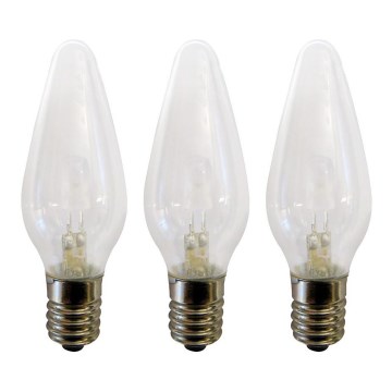 Markslöjd 702324 - KOMPLEKTAS 3x Didelio-našumo Kalėdų lemputė RESERVLAMPA E10/3W/34V