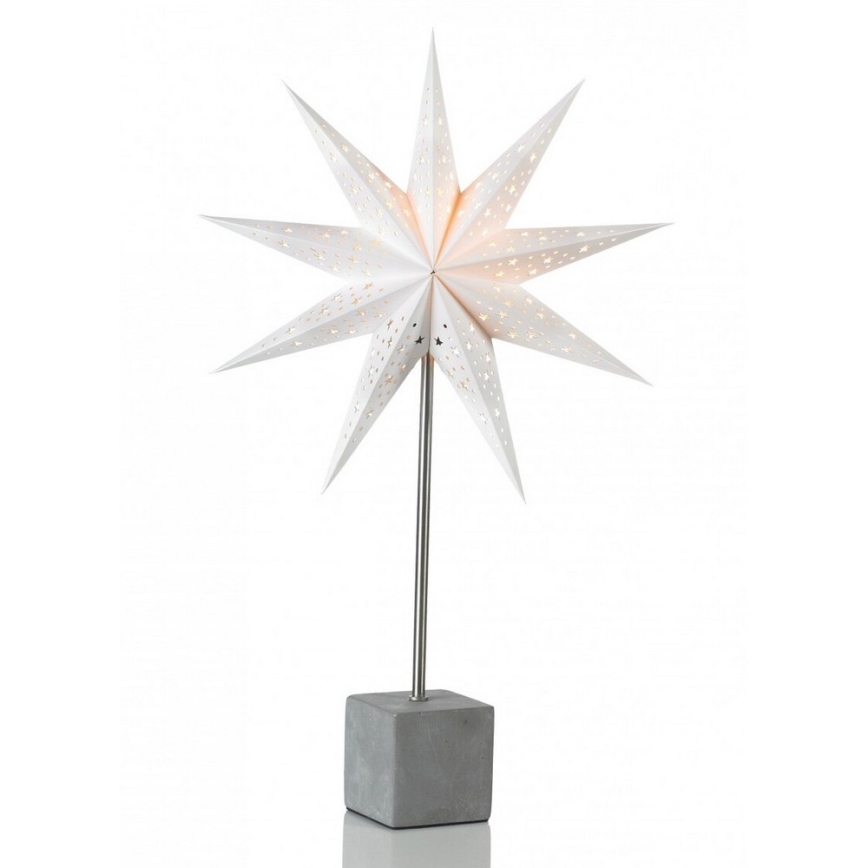 Markslöjd 702469 - Kalėdinė dekoracija HARD 1xE14/25W/230V balta