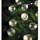 Markslöjd 703181 - LED Kalėdinė lauko girlianda DAKKE 10xLED 7,5m IP44 šiltai balta