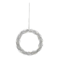 Markslöjd 703442 - LED Kalėdinė dekoracija JULLE 30xLED/0,03W/3xAA sidabrinė