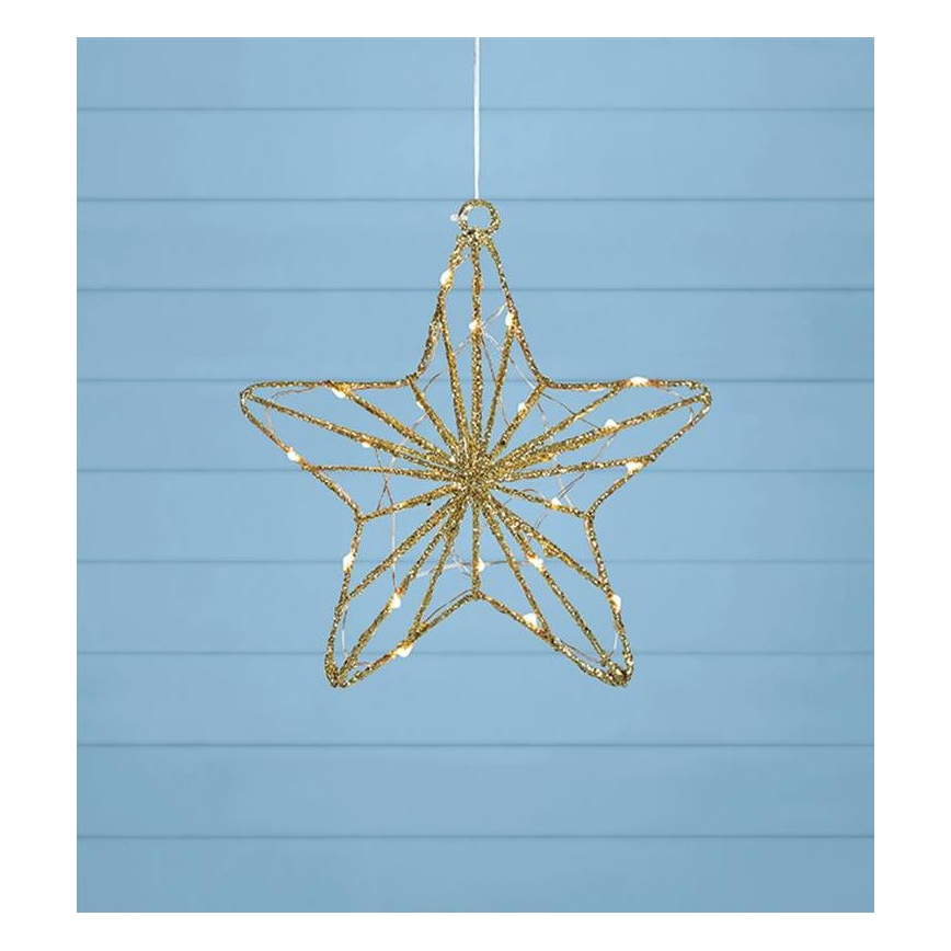 Markslöjd 703903 - LED kalėdinė dekoracija ELISE LED/0,6W/230V auksas