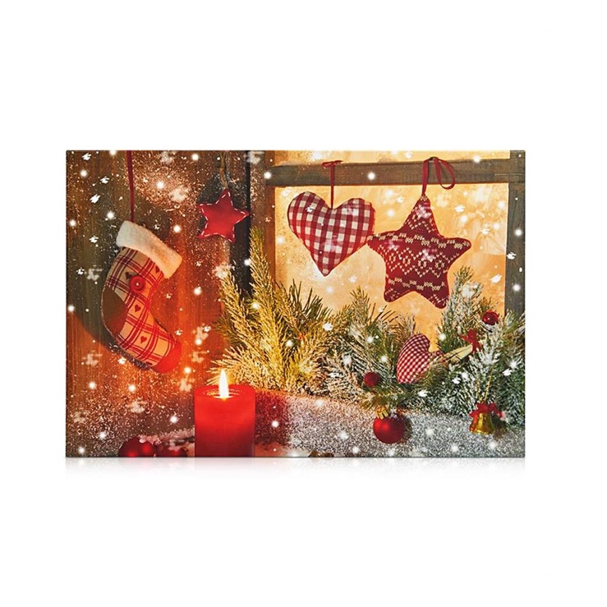 Markslöjd 704359 - LED dekoratyvinis paveikslas CANVAS LED/0,18W/3xAA
