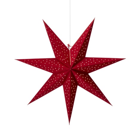 Markslöjd 704902 - Kalėdinė dekoracija CLARA 1xE14/6W/230V 75 cm raudona