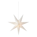Markslöjd 704910 - Kalėdų dekoracija OLIVIA 1xE14/6W/230V 75 cm balta
