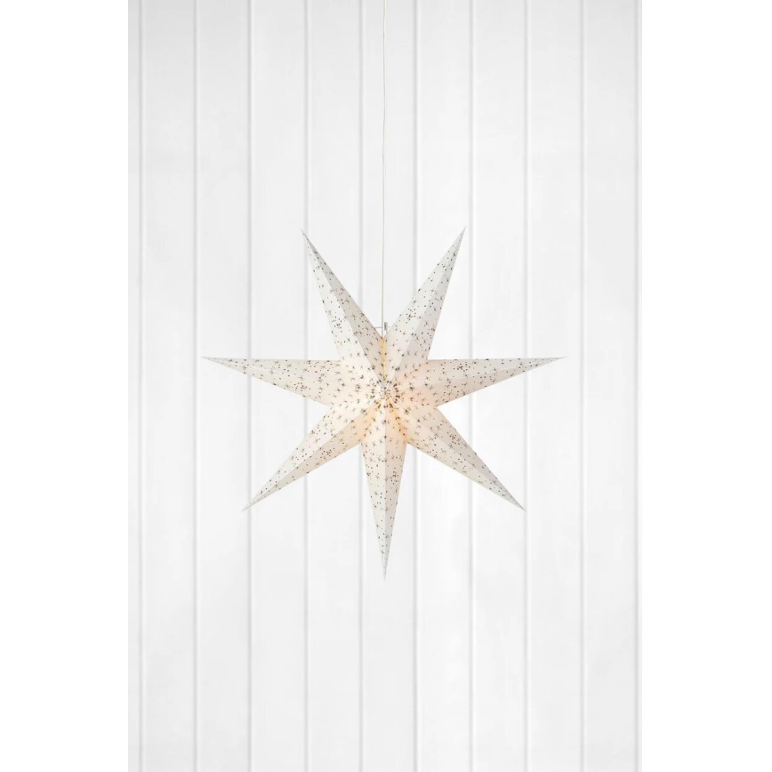 Markslöjd 704910 - Kalėdų dekoracija OLIVIA 1xE14/6W/230V 75 cm balta