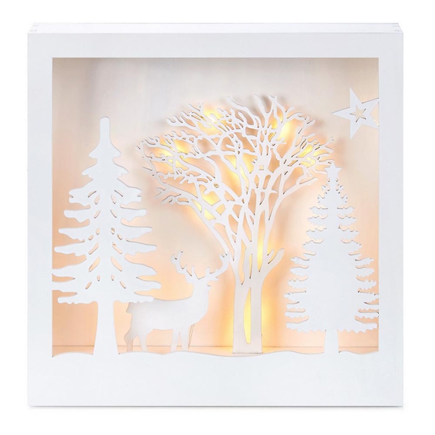 Markslöjd 705026 - LED kalėdinė dekoracija FOLKABO 20xLED/0,06W/3xAA