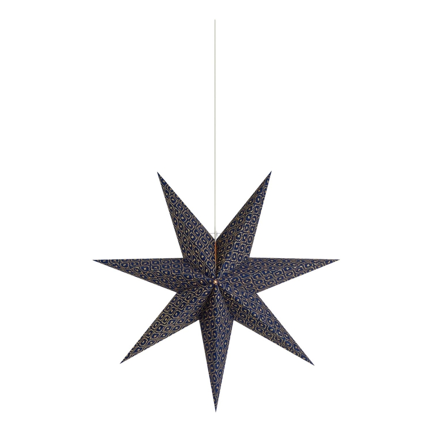 Markslöjd 705317 - Kalėdinė dekoracija BAROQUE 1xE14/25W/230V Ø 75 cm mėlyna