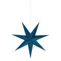 Markslöjd 705487 - Kalėdinė dekoracija VELOURS 1xE14/6W/230V 75 cm mėlyna