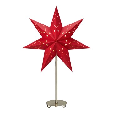 Markslöjd 705544 - Kalėdų dekoracija SATURNUS 1xE14/25W/230V 35 cm raudona