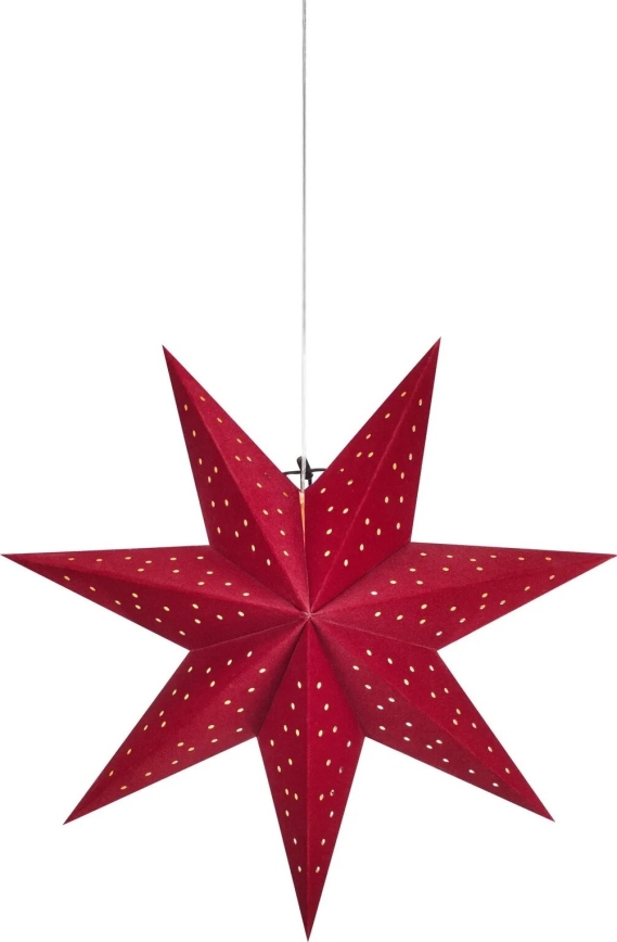 Markslöjd 705608 - BLINK LED kalėdinė dekoracija, 0,2 W, 3xAA, skersmuo 45 cm, raudona